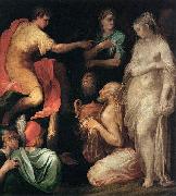 Pietro, Nicolo di The Continence of Scipio France oil painting artist